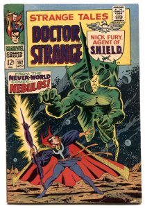 STRANGE TALES #162 1967-NICK FURY/DR. STRANGE vg+