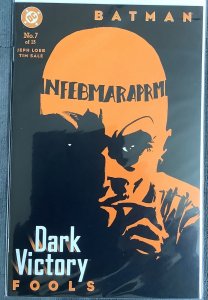 Batman: Dark Victory #7 (2000, DC) Calendar Man Cover. NM/MT