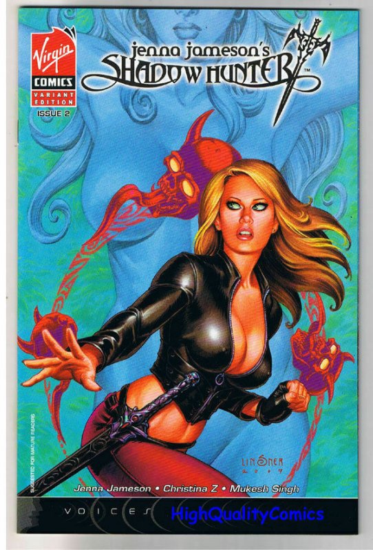 JENNA JAMESON'S SHADOW HUNTER 2, NM+, Joseph Linsner, 2007, more in store