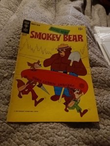 Smokey Bear #1 Gold Key 1970 1ST APPEARANCE OF SMOKEY BEAR FOR GOLD KEY. RARE!