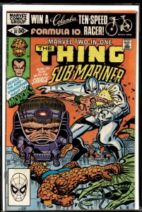Marvel Two-in-One #81 (1981) Namor the Sub-Mariner