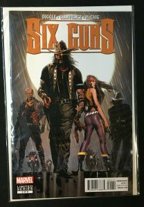 SIX GUNS #1-3,5 MINISERIES VF-NM 4 COMICS