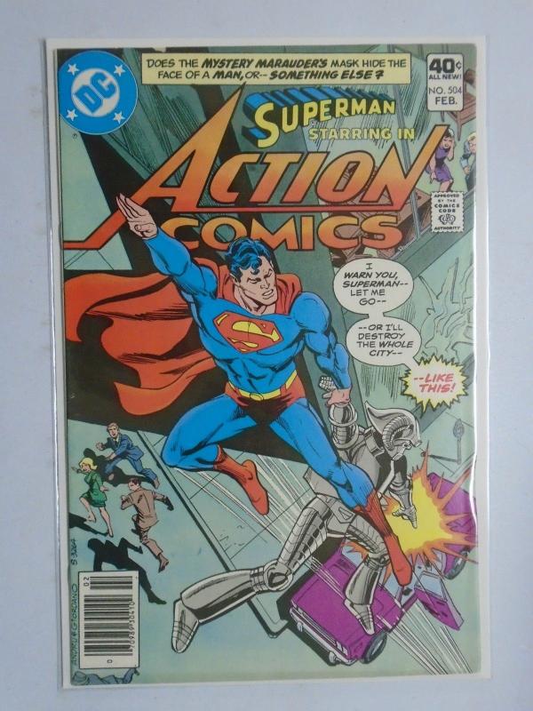 DC Superman Action Comics # 504 7.0 (1980)