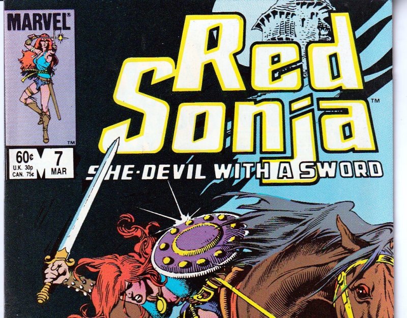 Red Sonja(Marvel, vol.3) # 7 The Coming of the Harvest