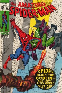 The Amazing Spider-Man #97 (1971) Spider-Man VF Condition!