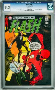 The Flash #197 (1970) CGC 9.2! White Pages!