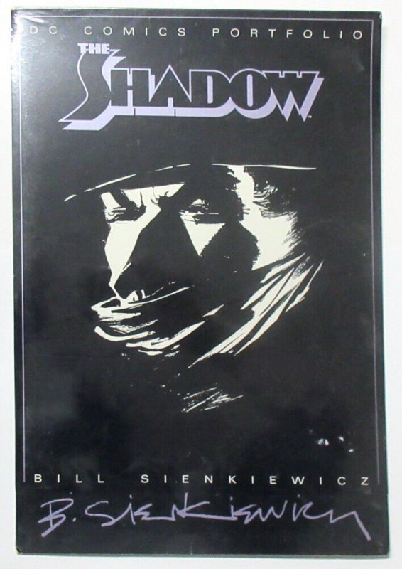 ③ The Shadow Bill Sienkiewicz SEALED Portfolio Folder Book 1987 DC Comics Rare