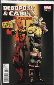 Deadpool & Cable: Split Second #1 Anka Cover (2016) Cable