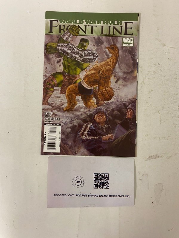 World War Hulk Front Line #2 VF- Marvel comic book 9 MS26