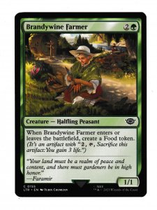 BRANDYWINE FARMER | YURIY CHEMEZOV | LORD OF THE RINGS #155 | MTG 2023