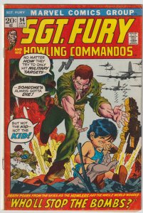 Sgt. Fury And His Howling Commandos #94 (Jan 1972, Marvel), VG condition (4.0)