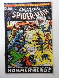 The Amazing Spider-Man #114 (1972) VG+ Condition! Overspray