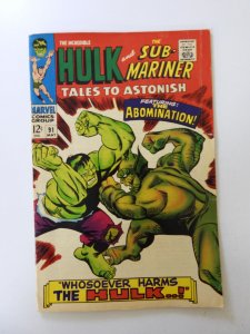 Tales to Astonish #91 (1967) VG+ condition