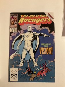 West Coast Avengers 45 1st White Vision Fine Fn 6.0 Marvel