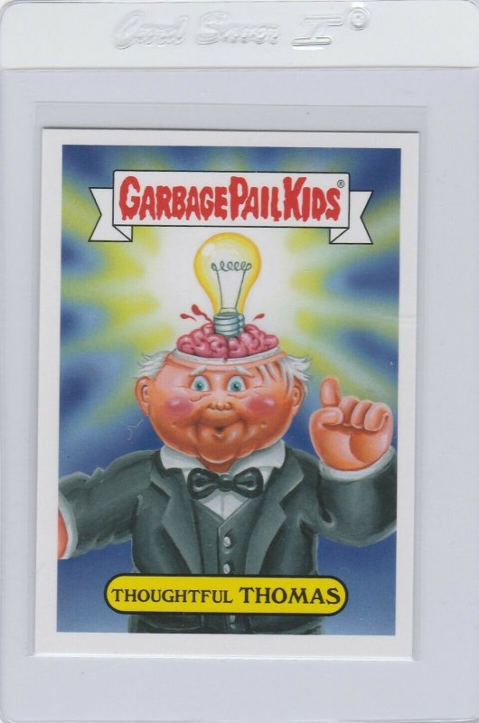 Garbage Pail Kids Thoughtful Thomas 3a GPK 2016 American As Apple Pie In Your Fa