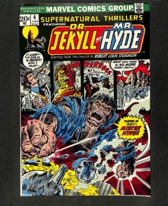 Supernatural Thrillers #4 Dr. Jekyll and Mr. Hyde! Ron Wilson Cover Art!