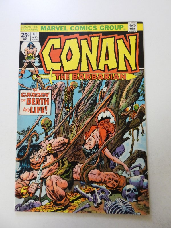 Conan the Barbarian #41 (1974) VF- MVS intact date written on back cover
