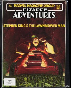Bizarre Adventures #29 (1981) The Lawnmower Man
