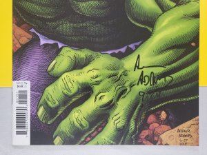 Hulk #1 Arthur Adams 1:50 Variant 2021 Marvel Signed by Arthur Adams
