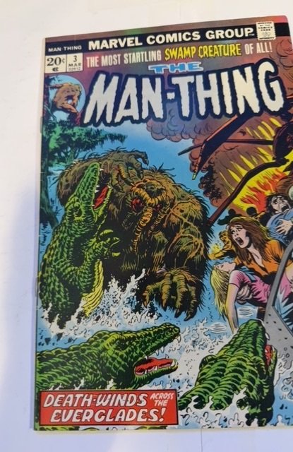 Man-Thing #3 (1974) fool killer first app