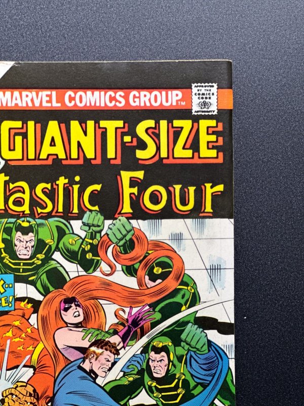 Giant-Size Fantastic Four #4 (1975) - 1st app of Multiple Man - VF+