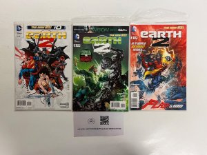 3 Earth 2 DC Comic Books # 0 2 5 Batman Superman Wonder Woman Robin 90 JS35