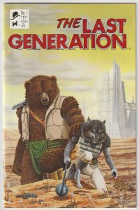 Last Generation #1 (1986, Black Tie Studios), VG condition (4.0)