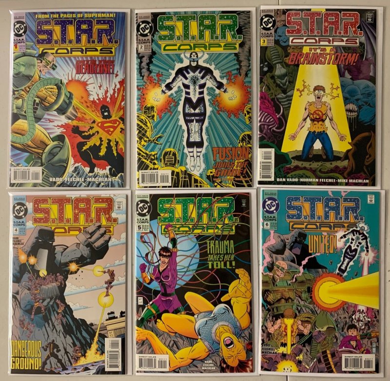 Star Corps set #1-6 Direct DC (8.0 VF) (1993 to 1994)