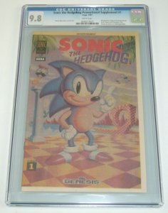 Sonic the Hedgehog Promotional Supplement #1 CGC 9.8