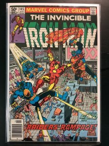 Iron Man #145 Newsstand Edition (1981)