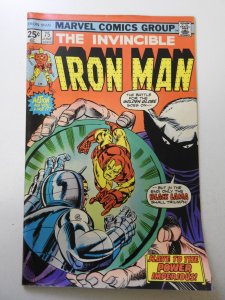 Iron Man #75 (1975) VG/FN Condition!