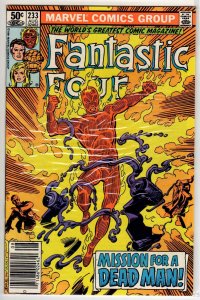 Fantastic Four #233 Newsstand Edition (1981) 8.0 VF