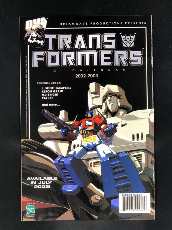 Transformers: Generation 1 #2 (2002) 1 Printing