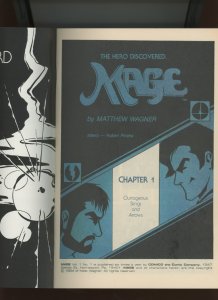 (1984) Mage #1: COPPER AGE! KEY! WRAPAROUND COVER! WE COMBINE SHIPPING! (8.0)