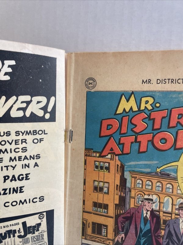 Mr. District Attorney #22 1951  DC Comics