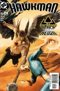 Hawkman (4th series) #24 VF ; DC | Geoff Johns JSA Black Reign