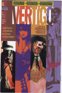 VERTIGO PREVIEW #1, VF/NM, Sandman, Neil Gaiman, DC 1992  more DC in store...