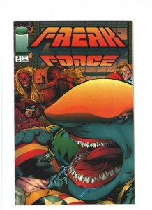 Freak Force #2 VF 8.0 Image Comics 1993 Keith Giffen Erik Larsen Superpatriot 