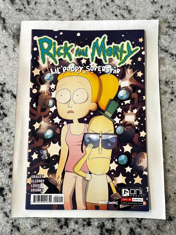 Rick & Morty Little Poopy Superstar #2 NM Oni Press Comic Book 1st Print 18 J874