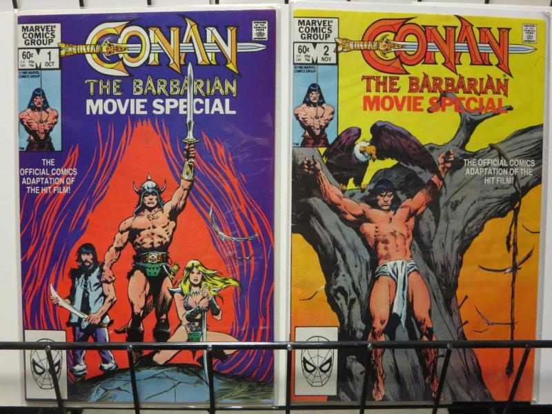 CONAN THE BARBARIAN MOVIE SPECIAL 1-2  J.Buscema