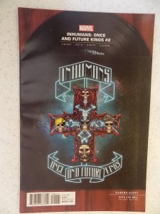 INHUMANS ONCE AND FUTURE KINGS # 2 VARIANT COVER