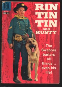 Rin Tin Tin and Rusty #27  1958 - Dell  -VG - Comic Book