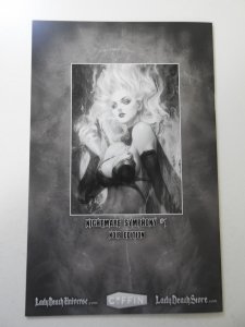 Lady Death: Nightmare Symphony #1 Noir Edition (2018) NM Cond! Signed W/ 2 COAs!