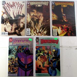 Hawkman Lot of 5 #12, 18, 21, Hawkworld 23, 24 (2003) DC Comics 1st Print