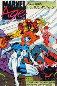 Marvel Age #132 FN ; Marvel | Clan Destine