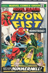 Marvel Premiere #24 (1975) Iron Fist [Key Issue]