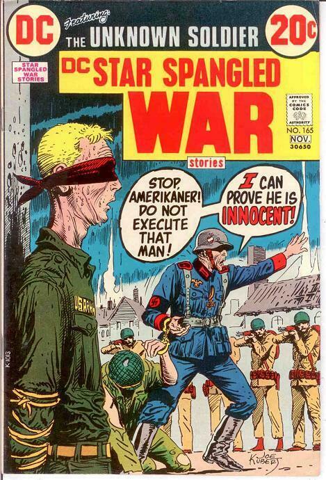 STAR SPANGLED WAR 165 VF   November 1972 COMICS BOOK