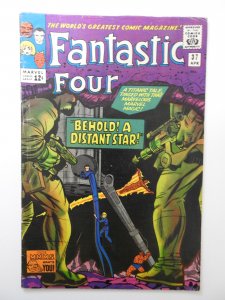 Fantastic Four #37 (1965) VG+ Condition stamp fc