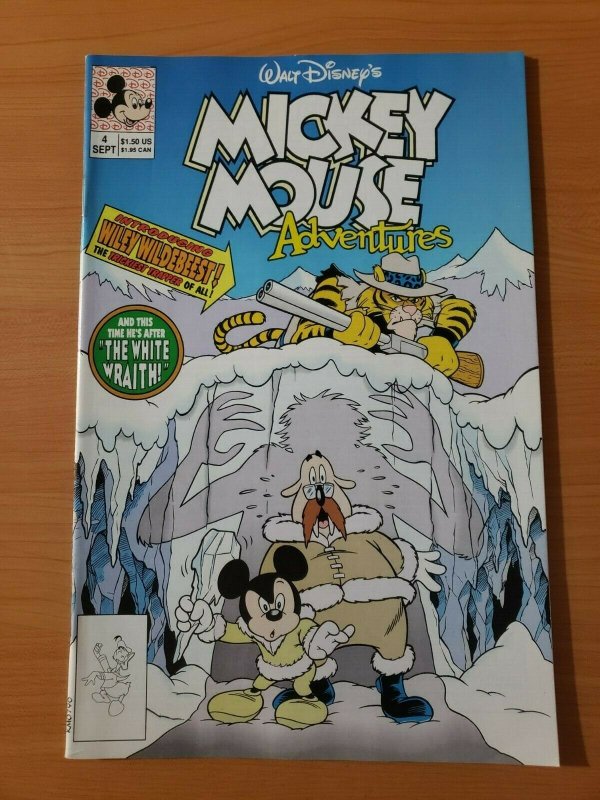 Walt Disney's Mickey Mouse Adventures #4 ~ NEAR MINT NM ~ 1990 Disney Comics