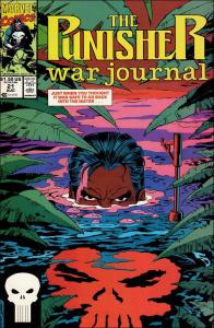 Marvel THE PUNISHER WAR JOURNAL (1988 Series) #21 VF